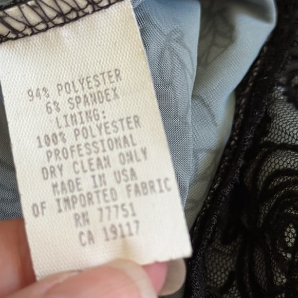 BETSEY JOHNSON Vintage 90's Flocked Rose Halter Bodycon Dress Retro Rockabilly - Picture 14 of 16